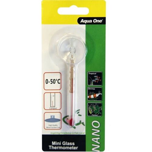 Aqua One Nano Mini Glass Thermometer