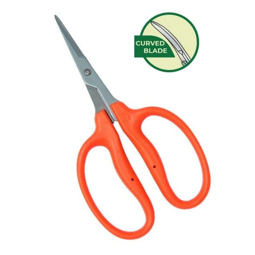 Chikamasa Trimming Scissors Curved Blade (CRI-550SRF) - Made in Japan
