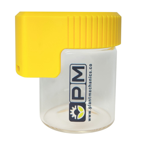 TRICHOSCOPE PLANT MECHANICS - Yellow - Magnification & LED Lighting Jar