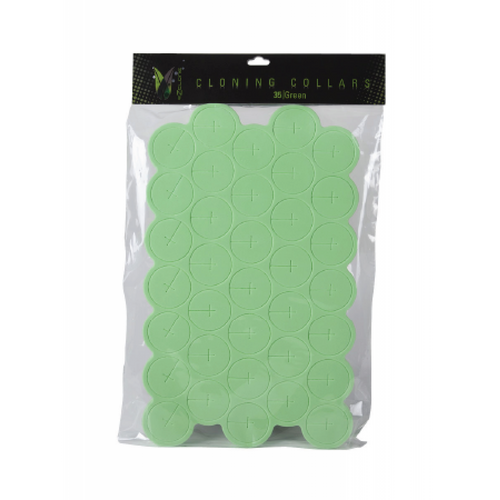 EzClone Neoprene Collars - Soft 35pk Green - Clone Station Collars