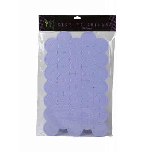 EzClone Neoprene Collars - Soft 35pk Purple - Clone Station Collars