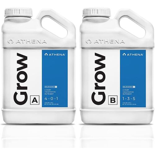 Athena Blended Grow Nutrient A & B Set 0.9L