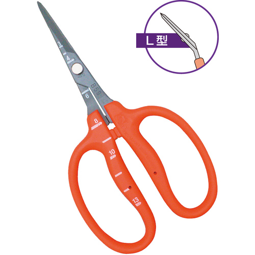 CHIKAMASA SCISSORS B500SLF - L SHAPE BLADE