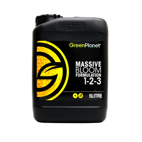 Green Planet MASSIVE BLOOM 5L  / Hydroponics Nutrients Flowering Additive
