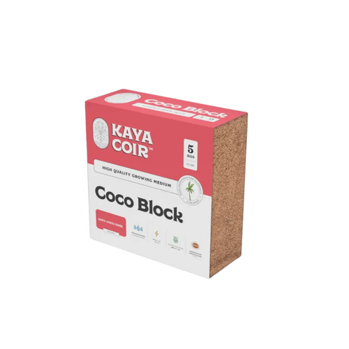 Kaya Coir 5KG 100% RHP Buffered Coco Block