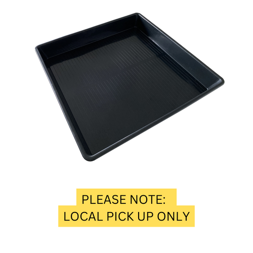 Flood & Drain Tray PP 1000 x 1000 x 120 mm