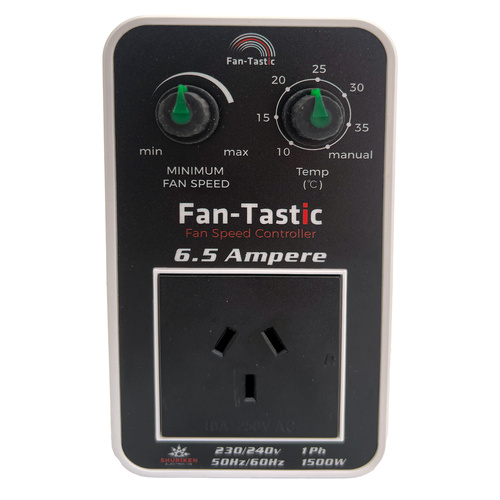 FAN-TASTIC 6.5AMP SINGLE CONTROLLER WITH PROBE