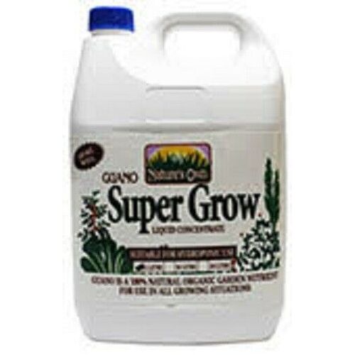 Guano Super Grow Liquid Concentrate 5 Litres / Organic Grow Hydroponic Nutrient