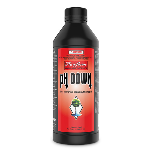 Flairform pH Down 1 Litre - pH Adjustment Solution - Citric Acid