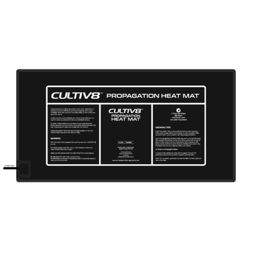 Flexible Heat Mat Medium Cultiv8 Hydroponics Cloning Propagation 550 x 280 mm