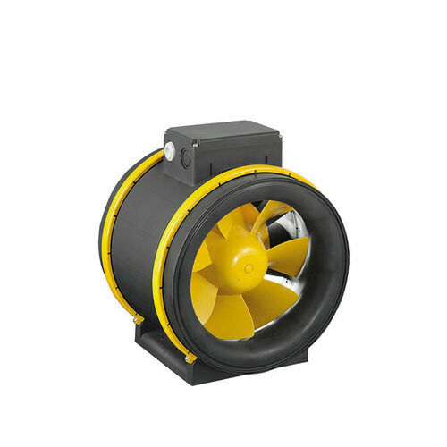 Max Fan Pro 6 inch (150mm) - 600 m3/h 2 speed Can-Fan - Hydroponics Inline Fan
