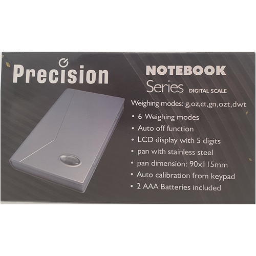 Precision Digital Scales Notebook