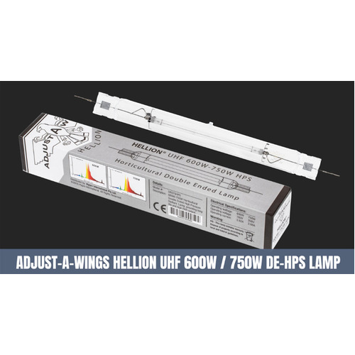 AW Hellion Double Ended HPS Grow Lamp 600-750