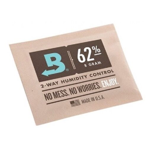 Boveda 62% 8g 2-Way Humidity Control / Humidipak / Singles / 5 Pack / 10 Pack  