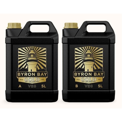 Byron Bay Gold Nutrients Veg A & B 5 Litre Set