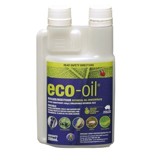 ECO-OIL 250ML MITICIDE/INSECTICIDE ORGANIC BOTANICAL OIL CONCENTRATE HYDROPONICS