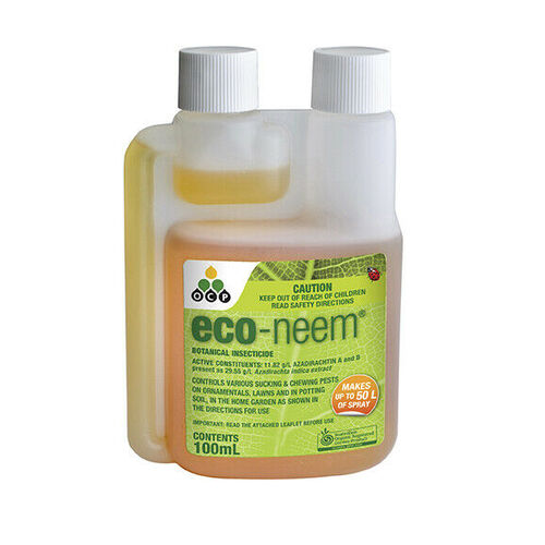 ECO NEEM 100ML BOTANICAL INSECTICIDE ORGANIC OIL CONCENTRATE HYDROPONICS