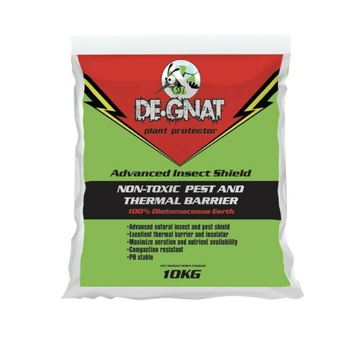 De-Gnat Dust Away 10kg  / Non-Toxic Pest Insect Control Hydroponics Diatomaceous
