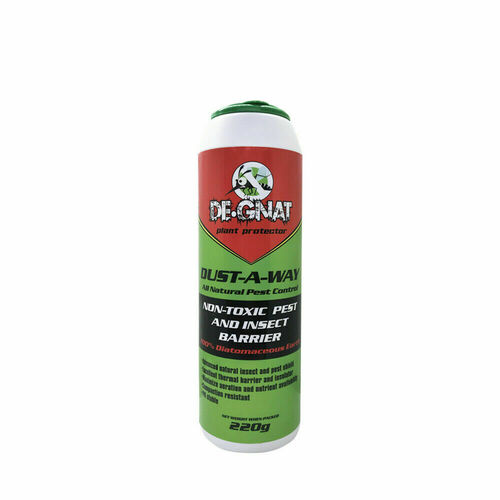 De Gnat Dust Away 220g / Non Toxic Fungas Gnat Scarid Fly Diatomaceous Earth