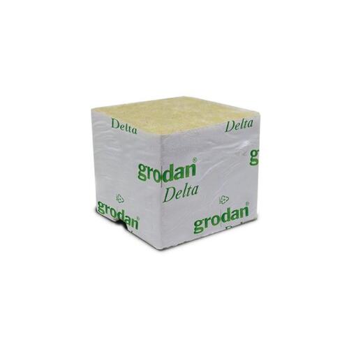 GRODAN ROCKWOOL CUBE 75MM x 75MM  NO HOLE
