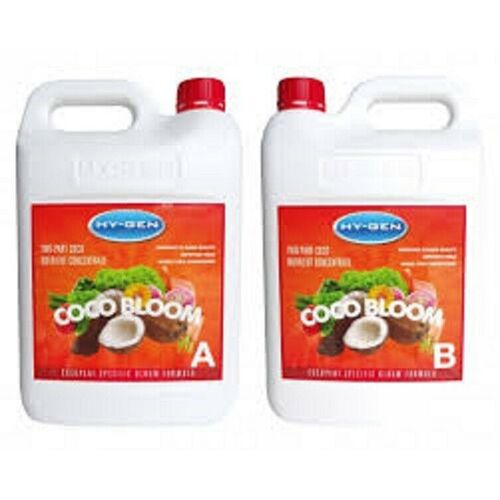 Hy-Gen Coco Bloom A&B 5L Set - 2 Part Flower Nutrients Hy Gen 