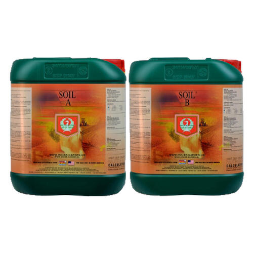 House & Garden Soil Nutrient A&B Set 5 Litre 2 Part