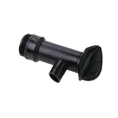 Plastic Tap Dispenser for 20 litre Drum Nutrient Bottle - Black