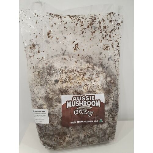 INDOOR CO2 BAG / AUSSIE MUSHROOMS /  HYDROPONICS CO2 BREATHE BAG