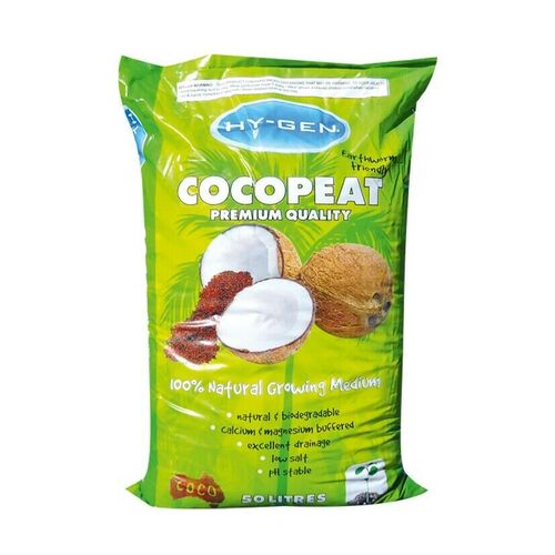 COCOPEAT PREMIUM 50L HY-GEN COCO COIR PEAT MEDIUM 