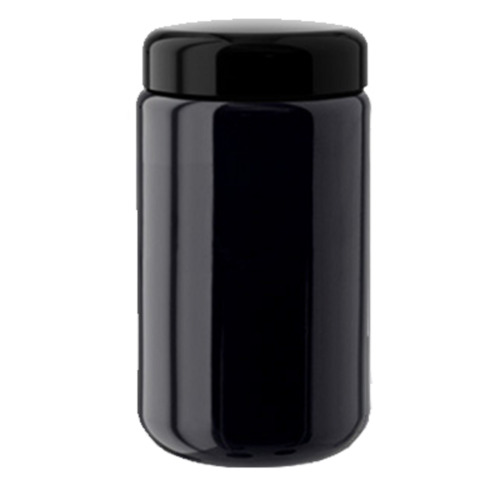 Miron Glass Jar 400ml plus Lid  / Herbs & Spices Storage / Violet Glass
