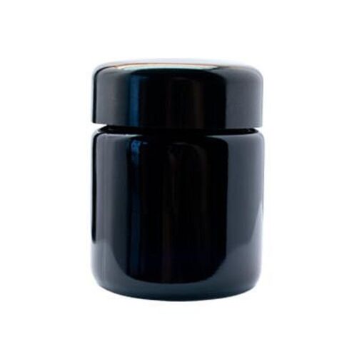 Miron Glass Jar 50ML plus Lid  / Herbs & Spices Storage / Violet Glass