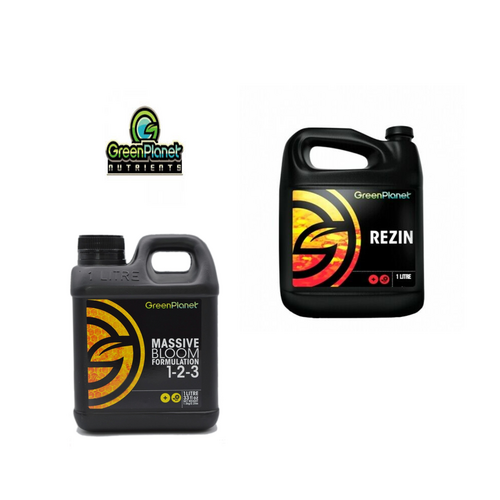 Green Planet Massive Bloom 1L Rezin 1L Pack  / GP3 Additives Pack