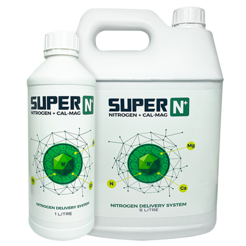 Super N+ Nitrogen & Cal-Mag 1L /5L - Nitrogen Plant Grow Boost PLUS plus CalMag