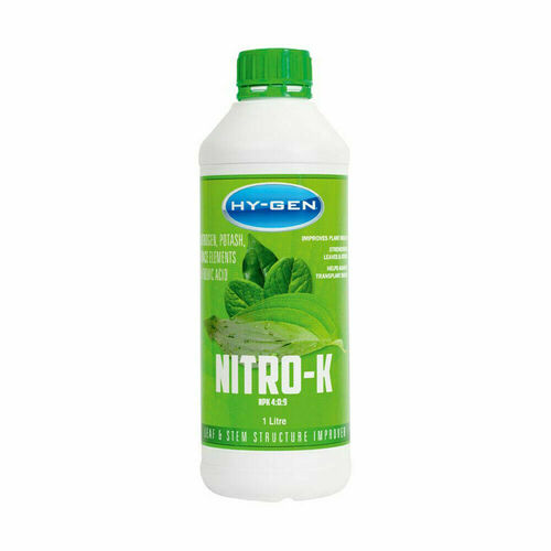 Hy-Gen Nitro-K 500ML/1L/5L - Nitrogen Potassium Trace Elements Additive Nitro K