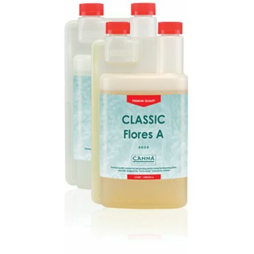CANNA NUTRIENT FLORES CLASSIC A&B 2 PART x1 LITRES