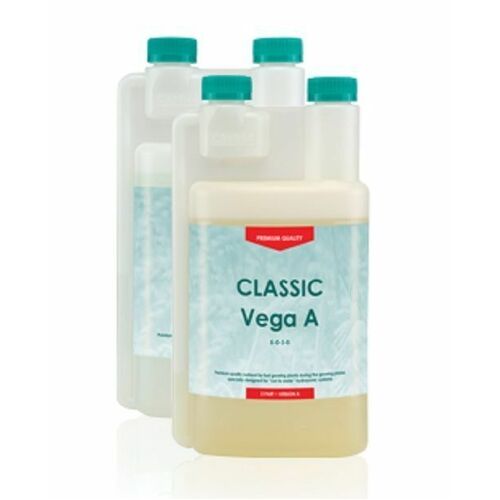 CANNA CLASSIC NUTRIENT VEGA A&B 2 PART x 1 LITRE HYDROPONICS 