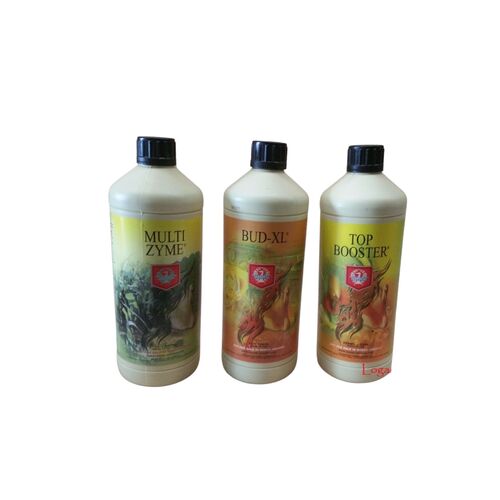 House & Garden Additive Pack 3 x 1L / Multizyme Top Booster Bud XL / Hydroponics