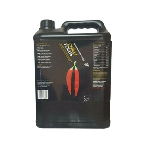 CHILLI FOCUS 5 LITRE GROWTH TECHNOLOGY PLANT FOOD CONCENTRATED HYDROPONICS