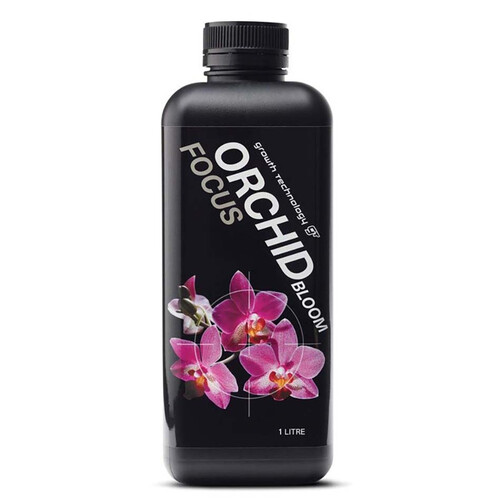 GT Orchid Bloom Focus 1L Growth Technology Plant Food Nutrient Orchids