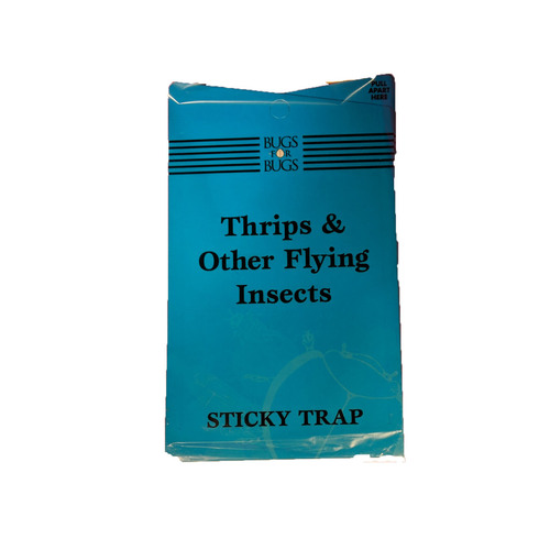 STICKY FLY TRAP BLUE FOR THRIPS & OTHER FLYING INSECTS 