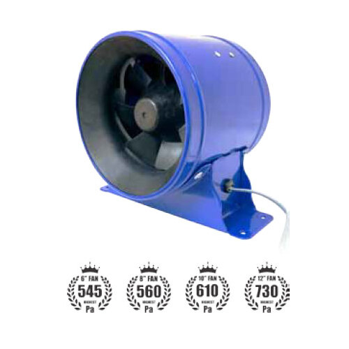 PHRESH HYPER FAN FAN 8" 200MM V2 / INLINE VENTILATION EXTRACTION GROW TENT FAN