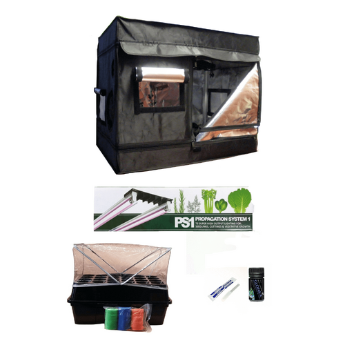 PROPAGATION KIT WITH  CLONE TENT CLONE STATION & GROW LIGHT