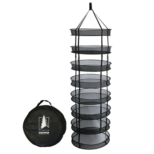 PINELAB DRYING NET 60CM 8 TIERS - PLANT HERB DRYING RACK