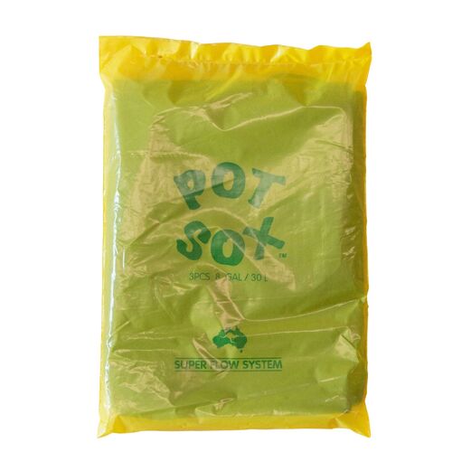 Pot Sox 3pk 30L - Pot Liner - Hydroponics / Gardening