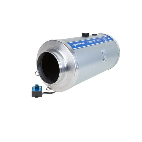 PHRESH SILENCED HYPER FAN 200MM 8 INCH V2 WITH SPEED CONTROLLER