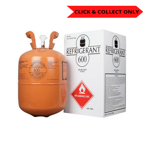 R600 N-BUTANE 6.5KG /  CYLINDER / HERBAL EXTRACTION / PICK UP ONLY