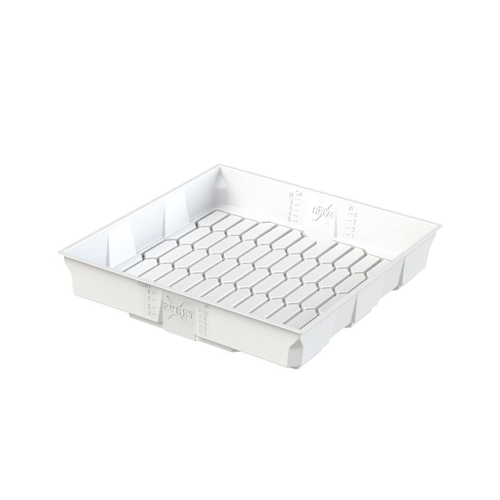 FLOOD & DRAIN TRAY 4FT x 4FT WHITE