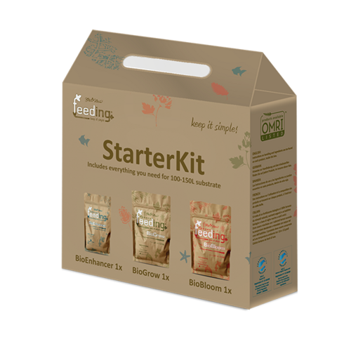 GREEN HOUSE BIO STARTER KIT - ORGANIC NUTRIENT KIT
