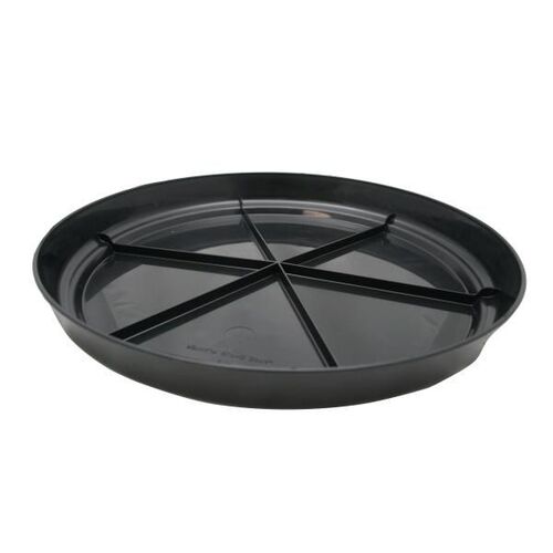 SAUCER TO SUIT 500MM POT BLACK