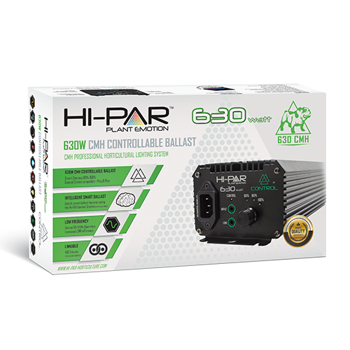 HI-PAR 630 WATT CMH DIGITABLE CONTROL BALLAST 